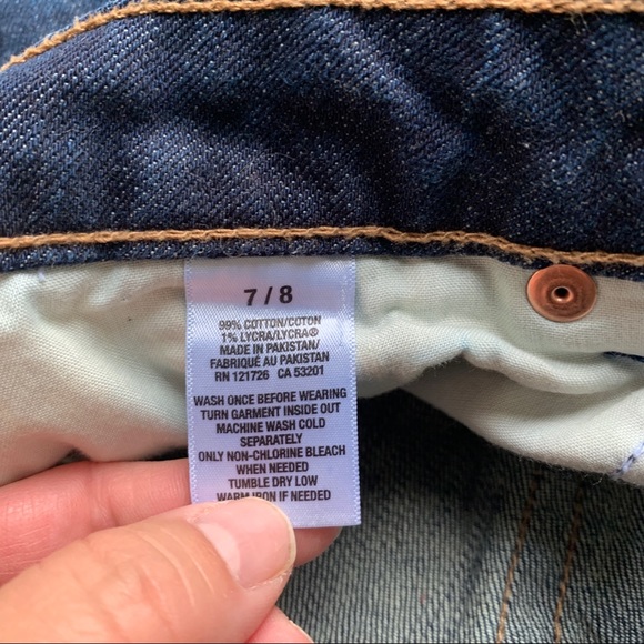 Aeropostal denim shorts Size 7/8 - Picture 4 of 4